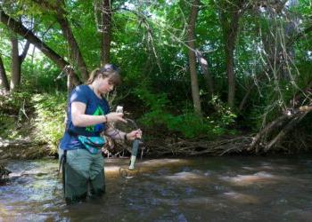 Stephanie Schmidt, Water Testing on the Platte